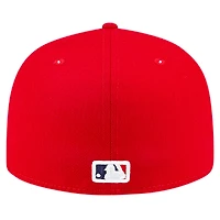 Casquette ajustée 59FIFTY Atmos Animal Undervisor des Washington Nationals pour hommes New Era rouge