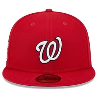 Casquette ajustée 59FIFTY de la Big League Chew Team des Washington Nationals New Era pour hommes, rouge