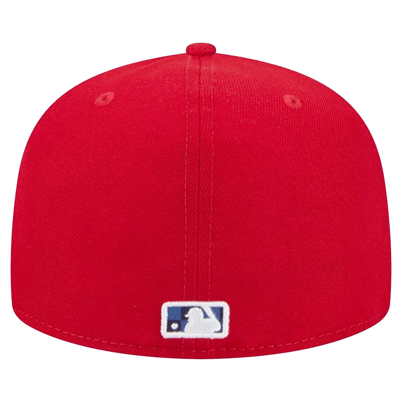 Casquette ajustée à damier Washington Nationals 59FIFTY pour homme de New Era
