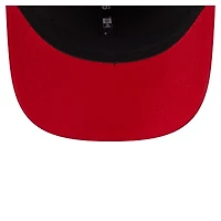 Men's New Era Red Washington Nationals Circle Patch 9SEVENTY Stretch-Snap Hat