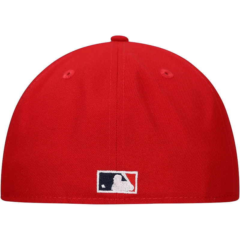 Men's New Era Red Washington Nationals Duo Logo 2.0 59FIFTY Fitted Hat
