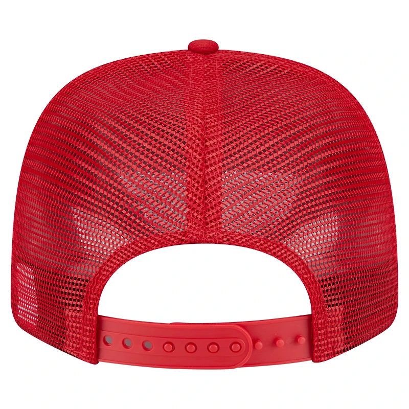 Men's New Era Red Washington Nationals Flag 9SEVENTY Stretch-Snap Hat
