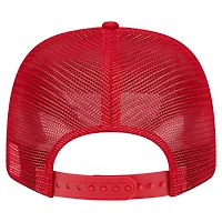 Men's New Era Red Washington Nationals Flag 9SEVENTY Stretch-Snap Hat