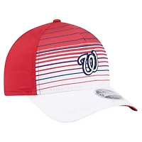 Men's New Era  Red Washington Nationals Gradient 9FORTY M-Crown Adjustable Hat