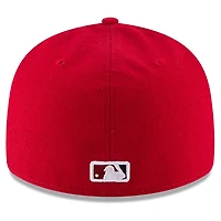 Casquette ajustée 59FIFTY Low Profile pour hommes des Washington Nationals 2024 MLB New Era rouge