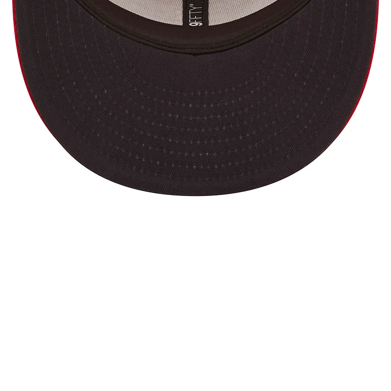 Casquette Snapback 9FIFTY Patriot Trucker rouge des Washington Nationals New Era pour homme
