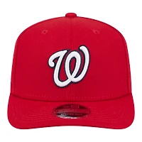 Men's New Era  Red Washington Nationals Performance 9SEVENTY Adjustable Hat