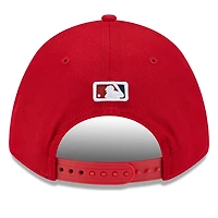 Casquette ajustable New Era 9FORTY pour homme, réplique du joueur des Nationals de Washington, rouge