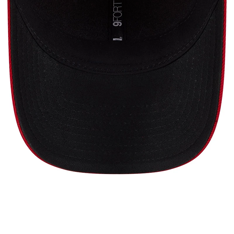 Casquette ajustable New Era 9FORTY pour homme, réplique du joueur des Nationals de Washington, rouge