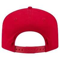 Men's New Era Red Washington Nationals Stacked 19TWENTY Adjustable Hat
