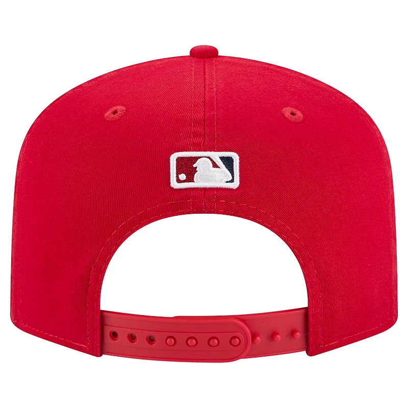 Casquette ajustable 19TWENTY rouge New Era pour homme des Washington Nationals