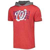 T-shirt à capuche rouge de l'équipe des Washington Nationals New Era pour homme