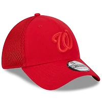 Casquette Flex Neo 39THIRTY Team des Nationals de Washington New Era rouge pour homme