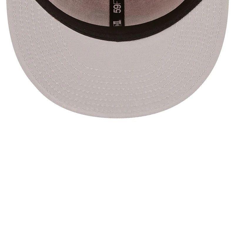 Men's New Era Red Washington Nationals White Logo 59FIFTY Fitted Hat