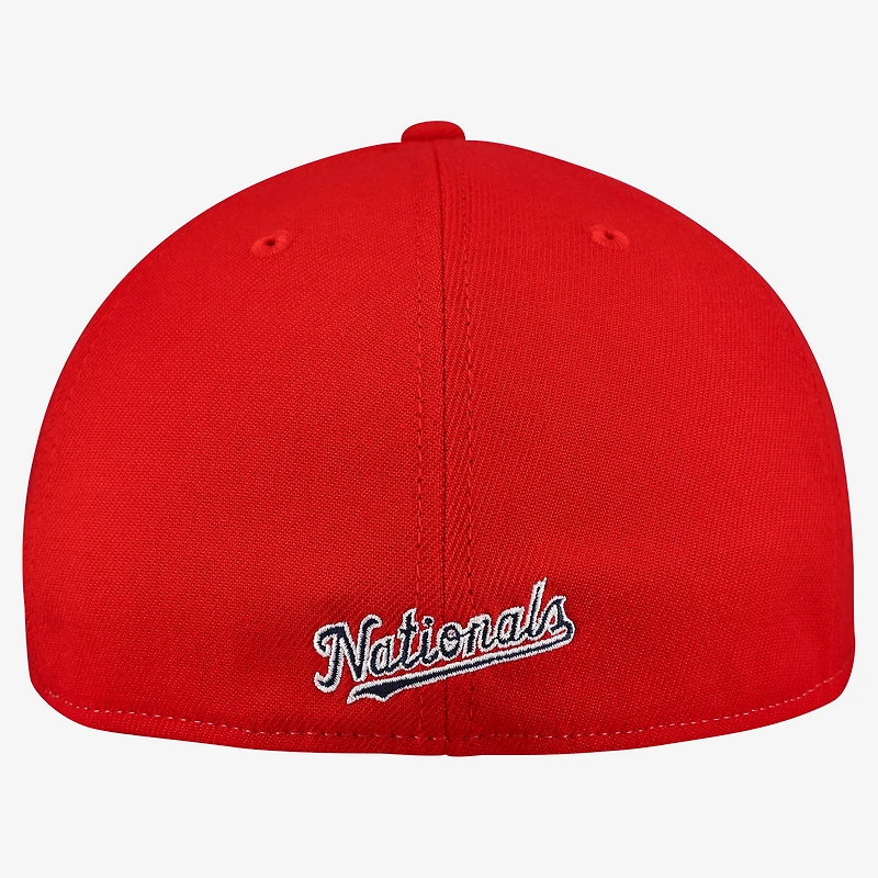 Men's New Era  Stone Washington Nationals 2026 Spring Training Fan Pack Gradient 39THIRTY Flex Hat