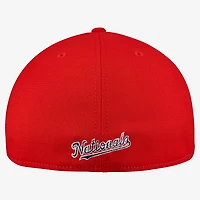 Men's New Era  Stone Washington Nationals 2026 Spring Training Fan Pack Gradient 39THIRTY Flex Hat