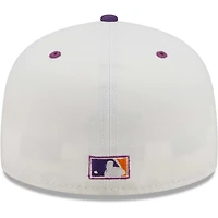 Casquette ajustée 59FIFTY Grape Lolli pour homme New Era, blanc/violet Washington Nationals 2008 Park