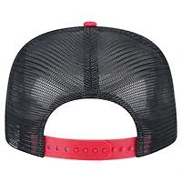 Casquette snapback New Era 9FIFTY blanche/rouge pour homme, motif rétro des Washington Nationals