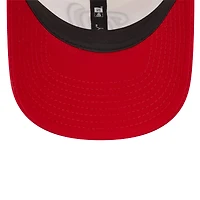 Casquette Snapback 9FORTY Team Stripe Trucker 9FORTY des Washington Nationals New Era pour homme, blanc/rouge
