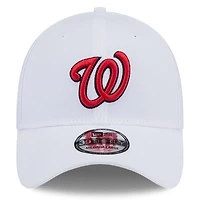 Men's New Era White Washington Nationals 39THIRTY Flex Hat