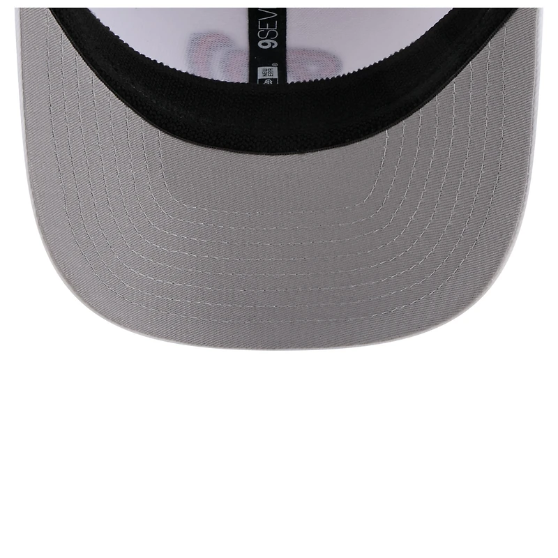Casquette ajustable COOLERA 9SEVENTY blanche des Nationals de Washington pour homme de New Era
