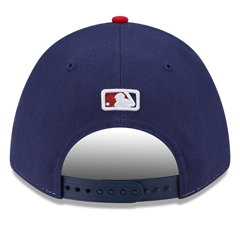 Casquette ajustable New Era 9FORTY pour homme, réplique de joueur des Washington Nationals, blanche