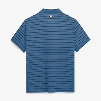 Men's Nike Blue/Black Washington Nationals Authentic Collection City Connect Striped Victory Dri-FIT Polo