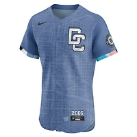 Maillot Nike bleu City Connect Elite 2025 des Washington Nationals pour homme