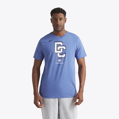 T-shirt Nike bleu pour homme avec logo City Connect des Washington Nationals 2025