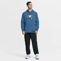 Men's Nike Blue Washington Nationals Authentic Collection City Connect Therma-FIT Hoodie