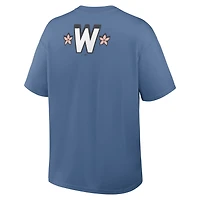 T-shirt à poche Nike City Connect Max90 bleu pour homme, Washington Nationals