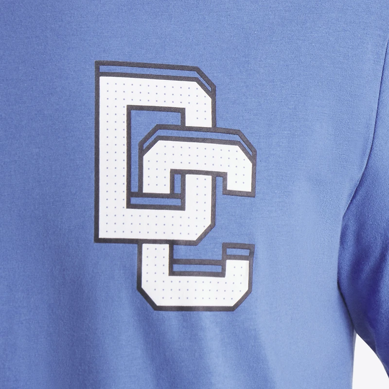 T-shirt Nike CJ Abrams bleu pour homme, Washington Nationals 2025 City Connect Fuse, nom et numéro