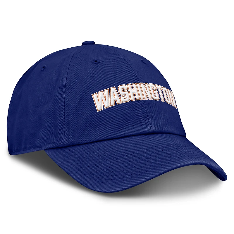 Men's Nike Deep Royal Washington Nationals Club Adjustable Hat