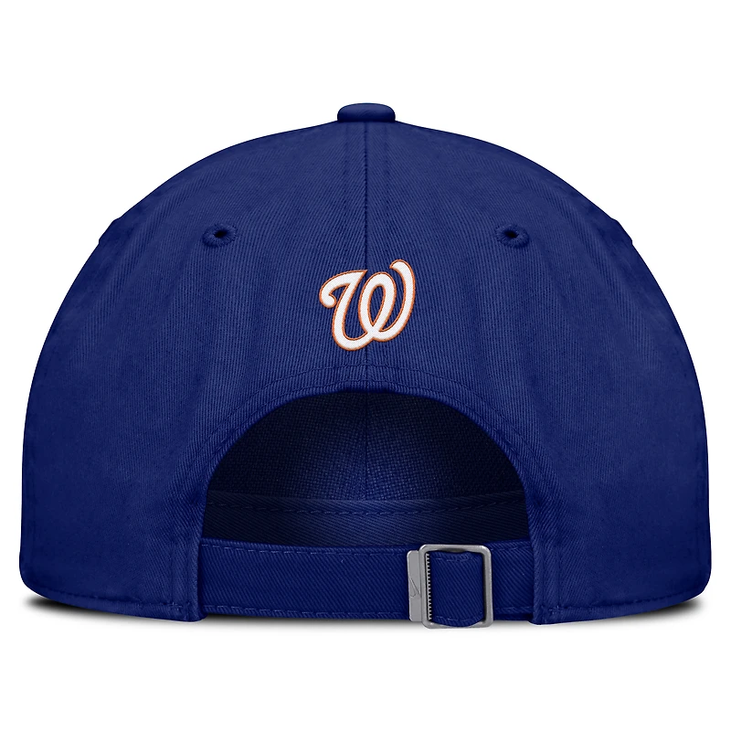 Men's Nike Deep Royal Washington Nationals Club Adjustable Hat