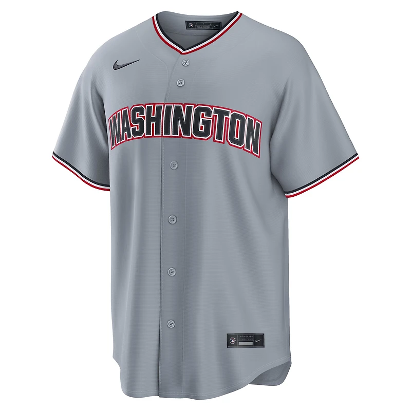 Maillot réplique alternatif Nike Dylan Crews bleu marine des Washington Nationals pour homme