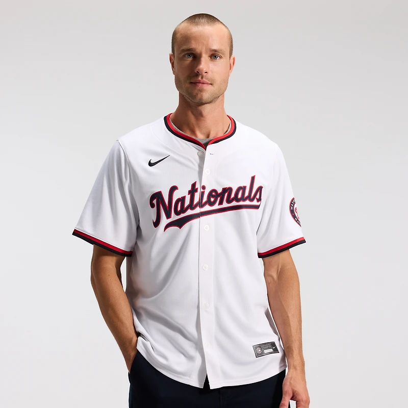 Men's Nike Dylan Crews White Washington Nationals Home Limited Player Jersey