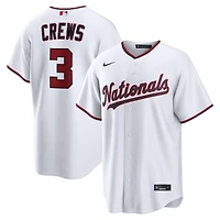 Men's Nike Dylan Crews White Washington Nationals Home Replica Jersey