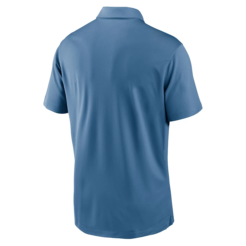 Men's Nike Gray/Blue Washington Nationals 2025 City Connect Fashion Legacy Icon Vapor Performance Polo