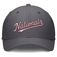 Casquette Nike Performance Flex grise Washington Nationals Swoosh pour homme