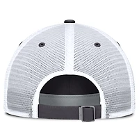 Men's Nike Gray Washington Nationals Wordmark Club Adjustable Trucker Hat