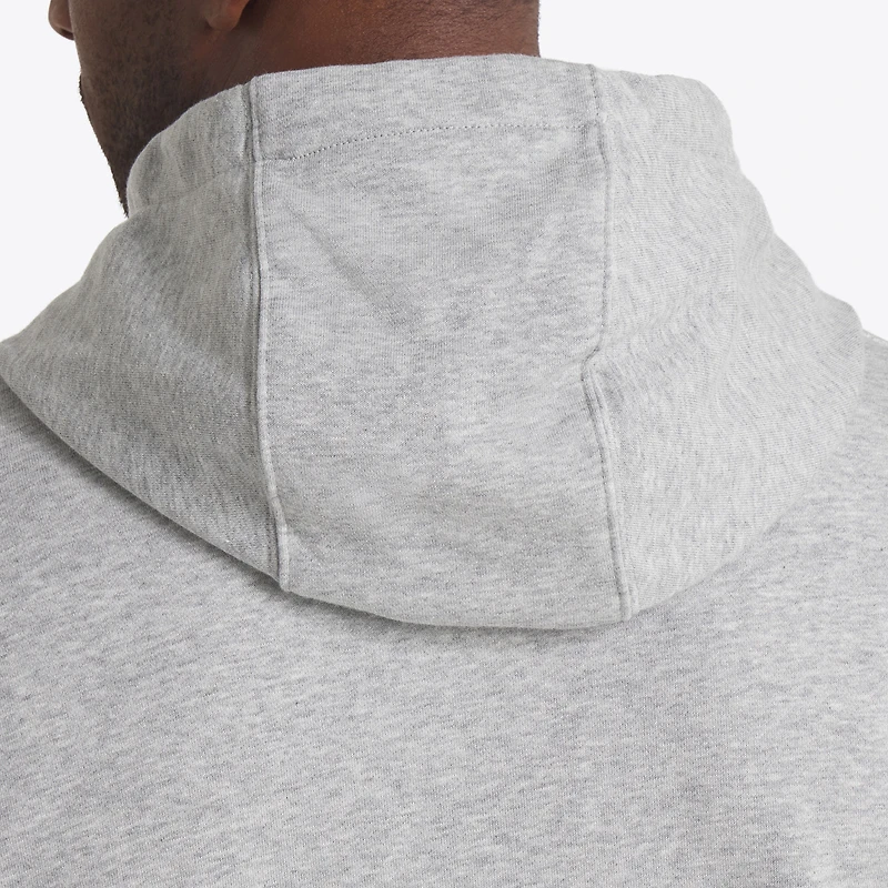 Men's Nike Heather Charcoal Washington Nationals 2025 City Connect French Terry Club Pullover Hoodie