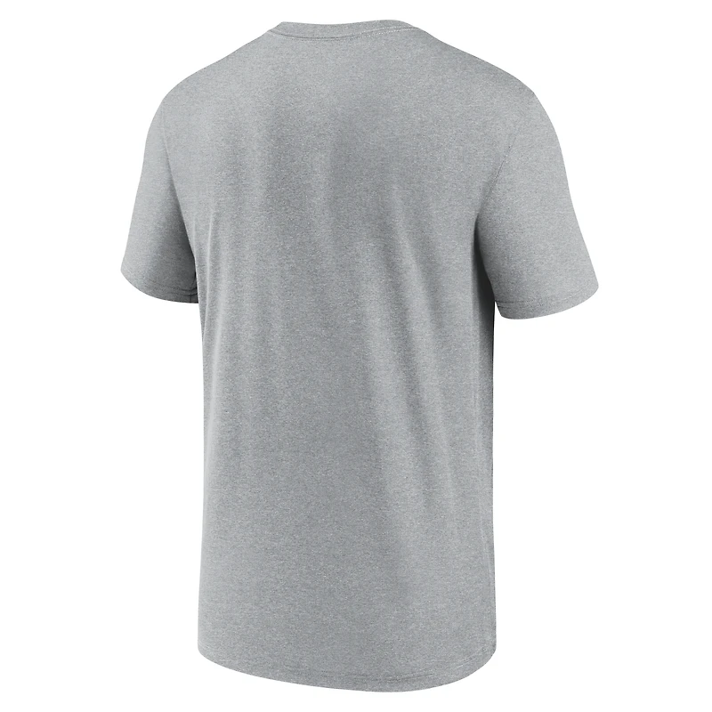 Men's Nike Heather Gray Washington Nationals Icon Legend Dri-FIT T-Shirt