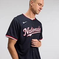 Men's Nike James Wood Navy Washington Nationals Alternate Limited Player Jersey