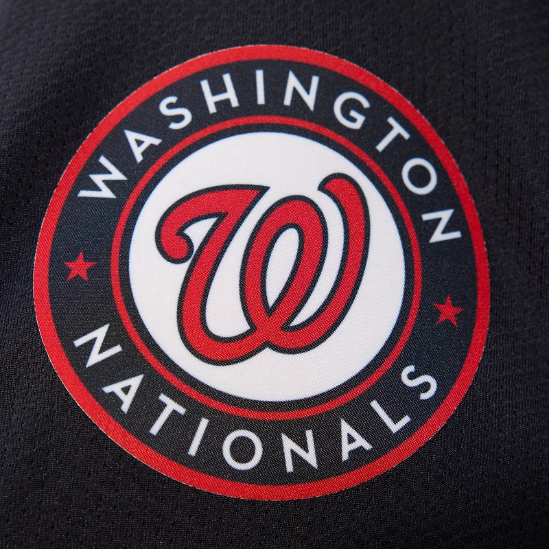 Maillot de joueur alternatif James Wood bleu marine des Washington Nationals pour homme, édition limitée