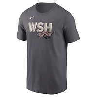 T-shirt Nike Keibert Ruiz gris Washington Nationals City Connect Fuse avec nom et numéro pour homme