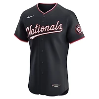 Maillot Nike bleu marine Alternate Elite des Washington Nationals pour homme