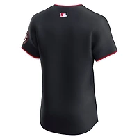Maillot Nike bleu marine Alternate Elite des Washington Nationals pour homme
