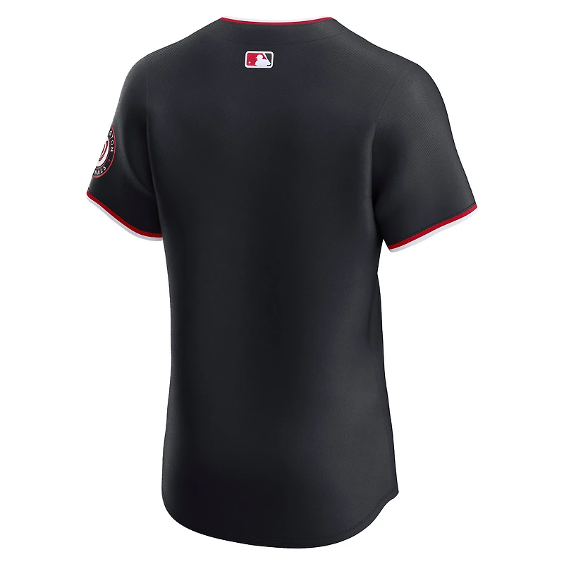 Maillot Nike bleu marine Alternate Elite des Washington Nationals pour homme