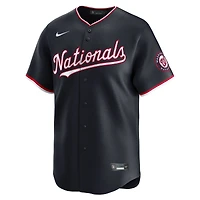 Maillot Nike Washington Nationals Alternate Limited pour homme bleu marine