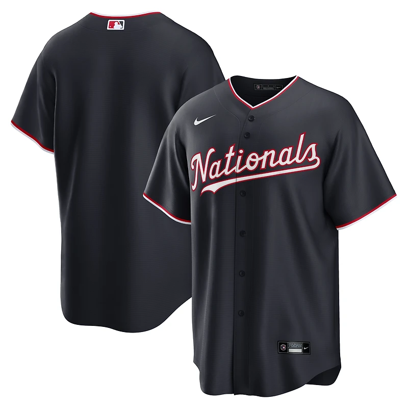 Maillot réplique alternatif 2.0 Nike bleu marine des Washington Nationals pour homme